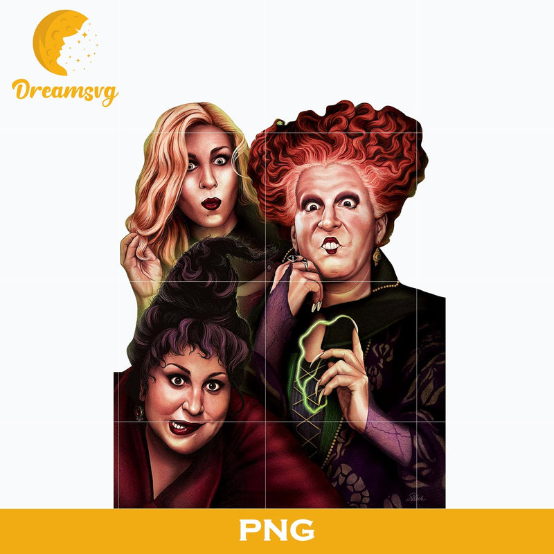 Sanderson Hocus Pocus PNG, Freddy Krueger Halloween, Scary Halloween, Horror Characters, Halloween svg, png digital file.