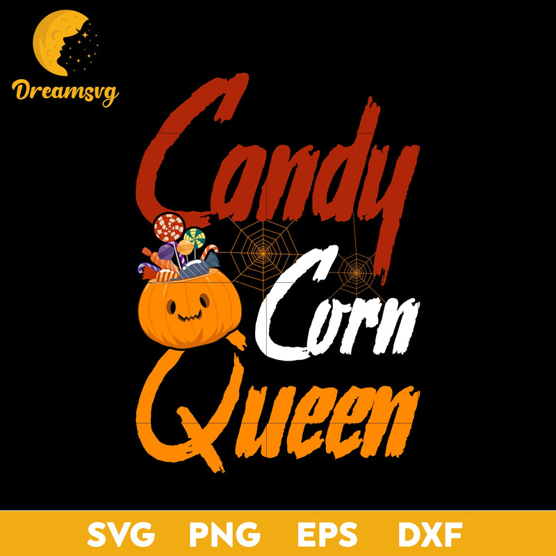 Candy corn queen svg, Halloween svg, png, dxf, eps digital file.