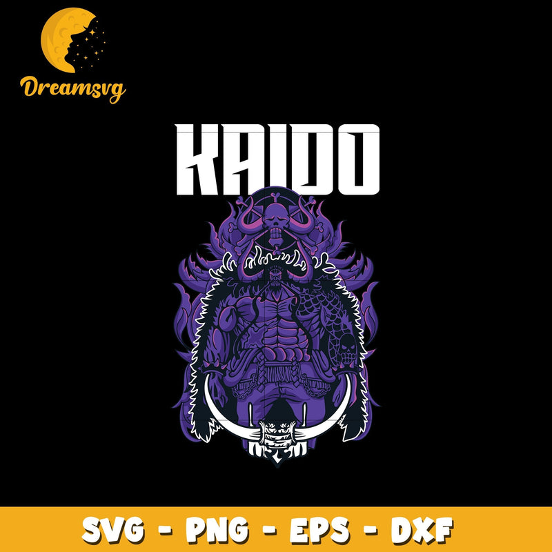 Kaido Svg, Anime Svg, One piece Svg