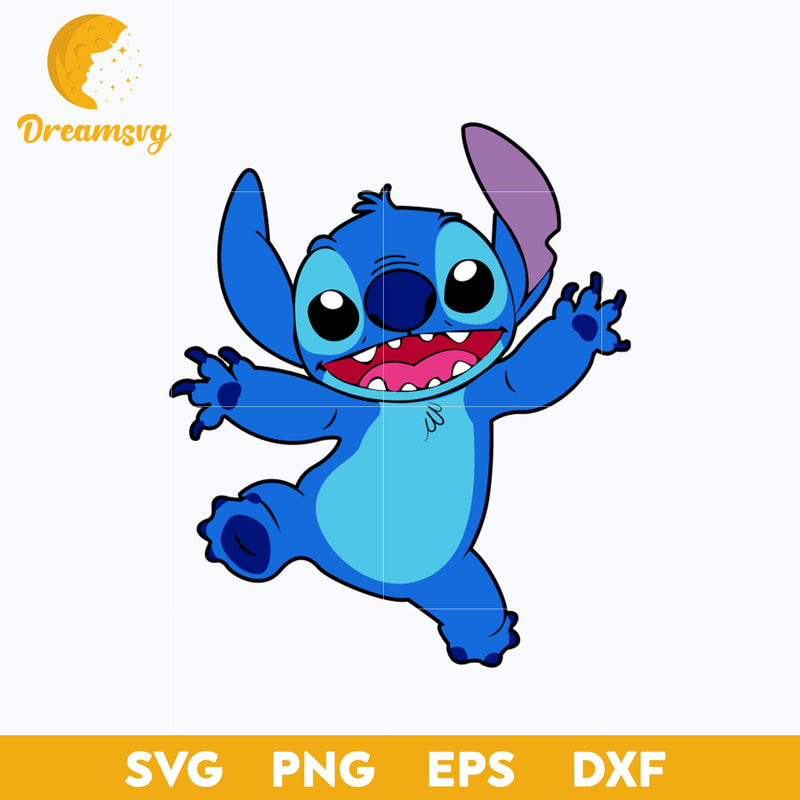 Stitch SVG, Lilo And Stitch SVG, Stitch Cartoon SVG, PNG, DXF, EPS Digital File ST002470