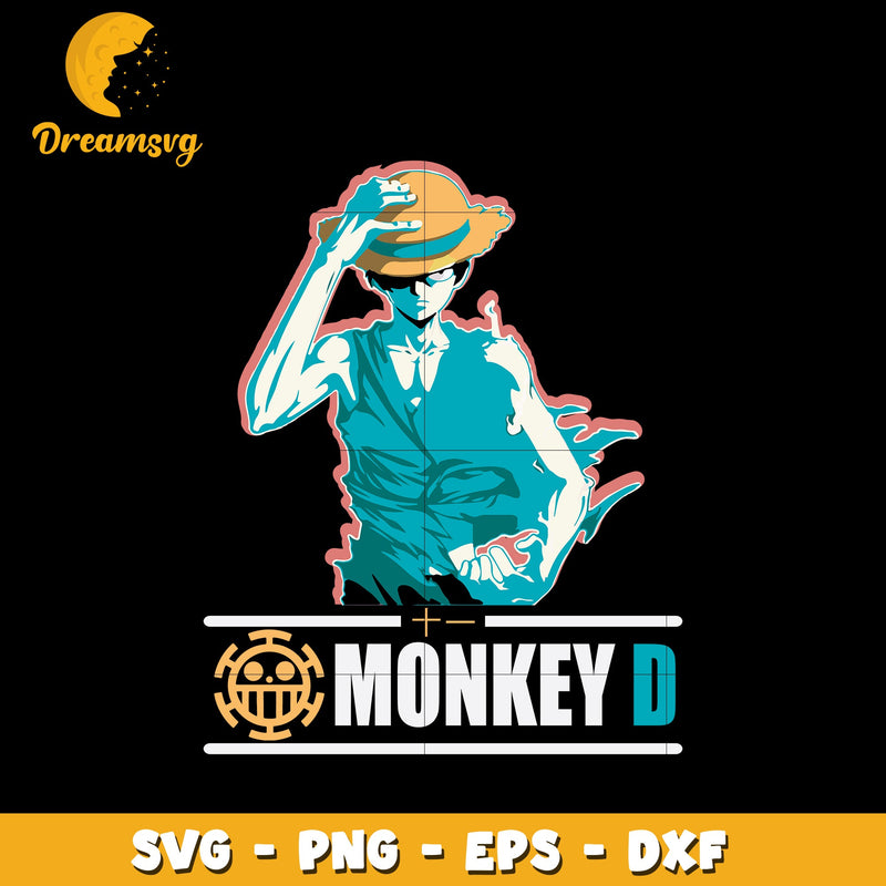 Monkey D. Luffy Svg, One piece Svg