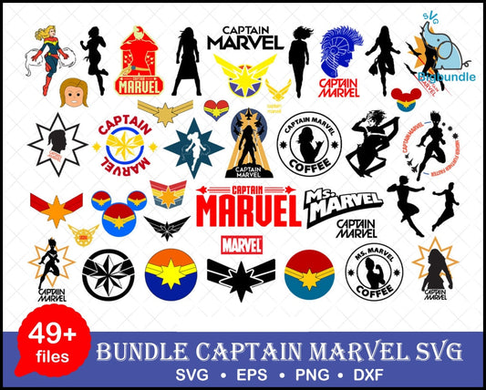 49+ Captain marvel SVG Bundle, Captain America Vectors, Marvel svg