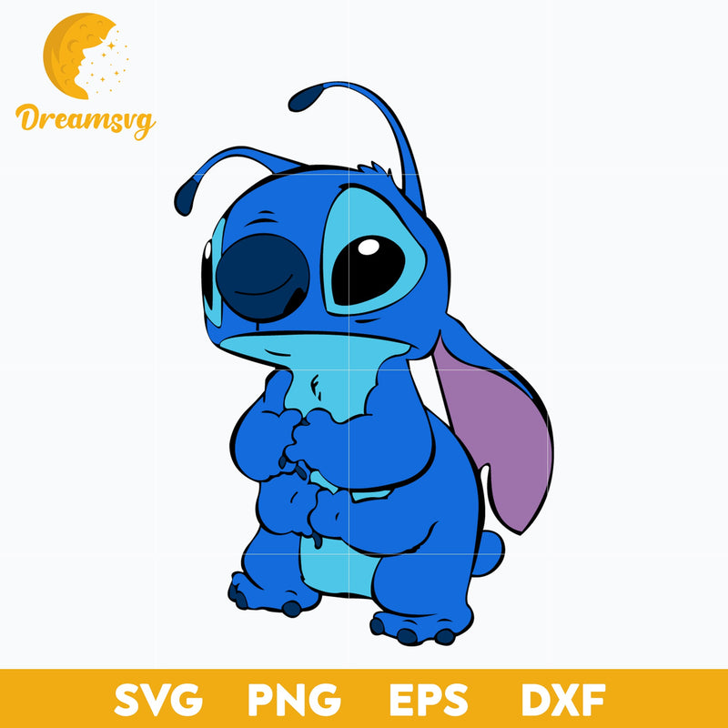 Stitch SVG, Stitch Cartoon SVG, Cartoon SVG, PNG, DXF, EPS Digital File ST002475