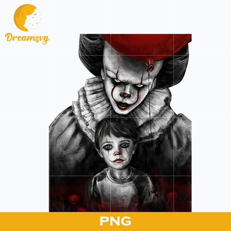 Pennywise Clown PNG, Pennywise Clown Halloween, It Png, Scary Halloween, Horror Characters, Halloween svg, png digital file.