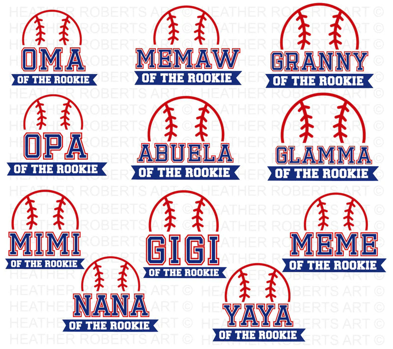 Baseball Birthday SVG Bundle, Cliparts for Cricut / Silhouette