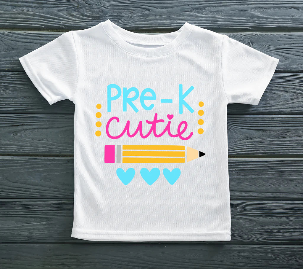 Cutie Back to School SVG Bundle, Cliparts for Cricut / Silhouette