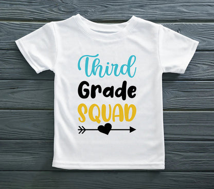 Squad Back to School SVG Bundle, Cliparts for Cricut / Silhouette