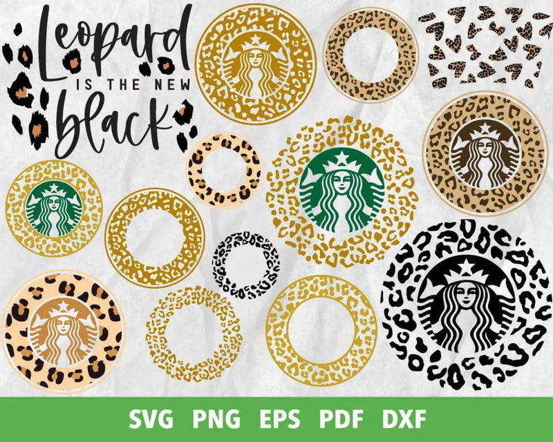 Animal Print SVG Bundle, Cut Files & Clipart For Cricut & Silhouette