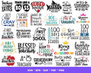 Back To School SVG Bundle 2000+ Files For Cricut & Silhouette