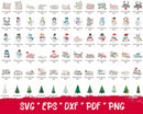Christmas SVG Bundle 600+ Files For Cricut & Silhouette
