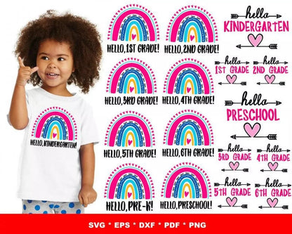 Back To School SVG Bundle 600+ Files For Cricut & Silhouette