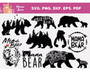 Mama Bear SVG Bundle 50+ Files For Cricut & Silhouette