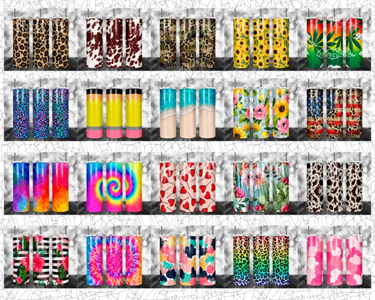 500+ Sublimation Bundle, For 20oz Tumblers, Sublimation Wrap, Instant download