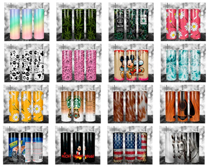 500+ Sublimation Bundle, For 20oz Tumblers, Sublimation Wrap, Instant download