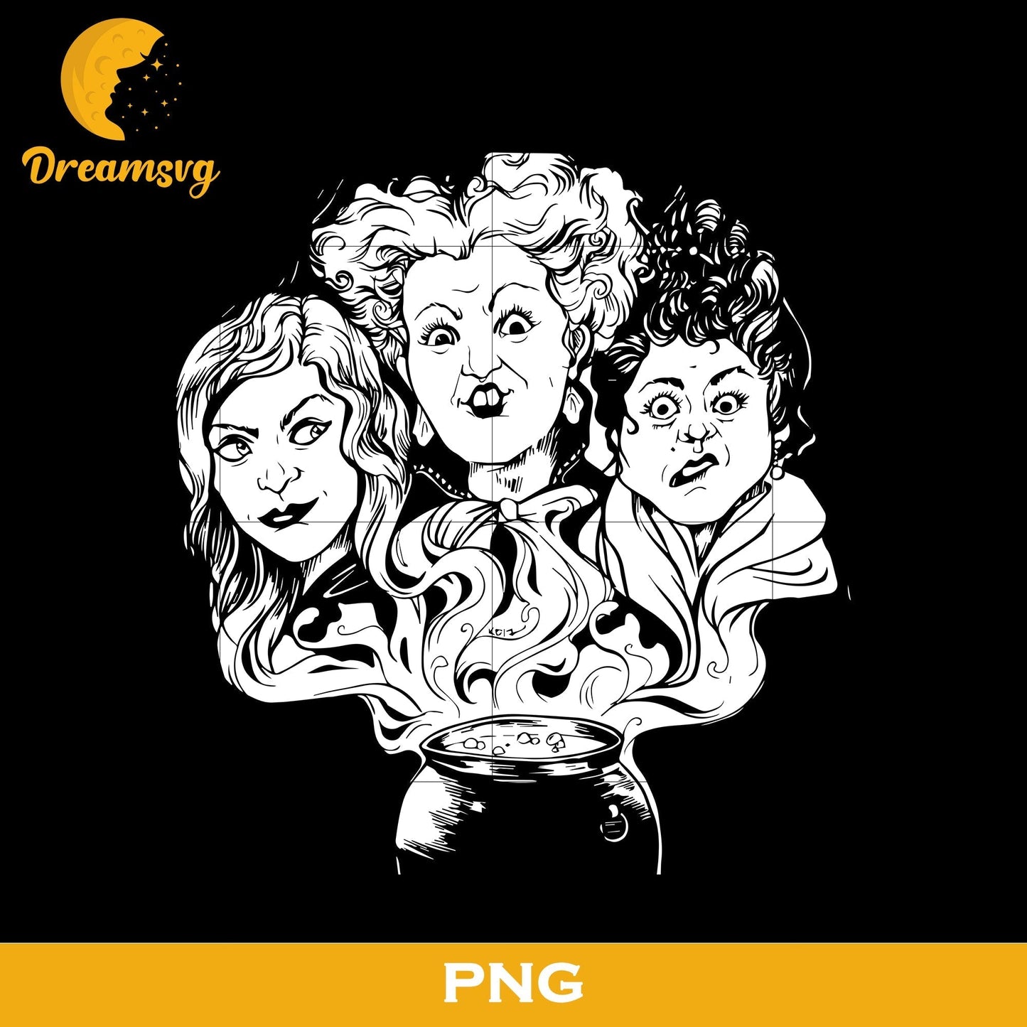 Sanderson Hocus Pocus PNG, Freddy Krueger Halloween, Scary Halloween, Horror Characters, Halloween svg, png digital file.