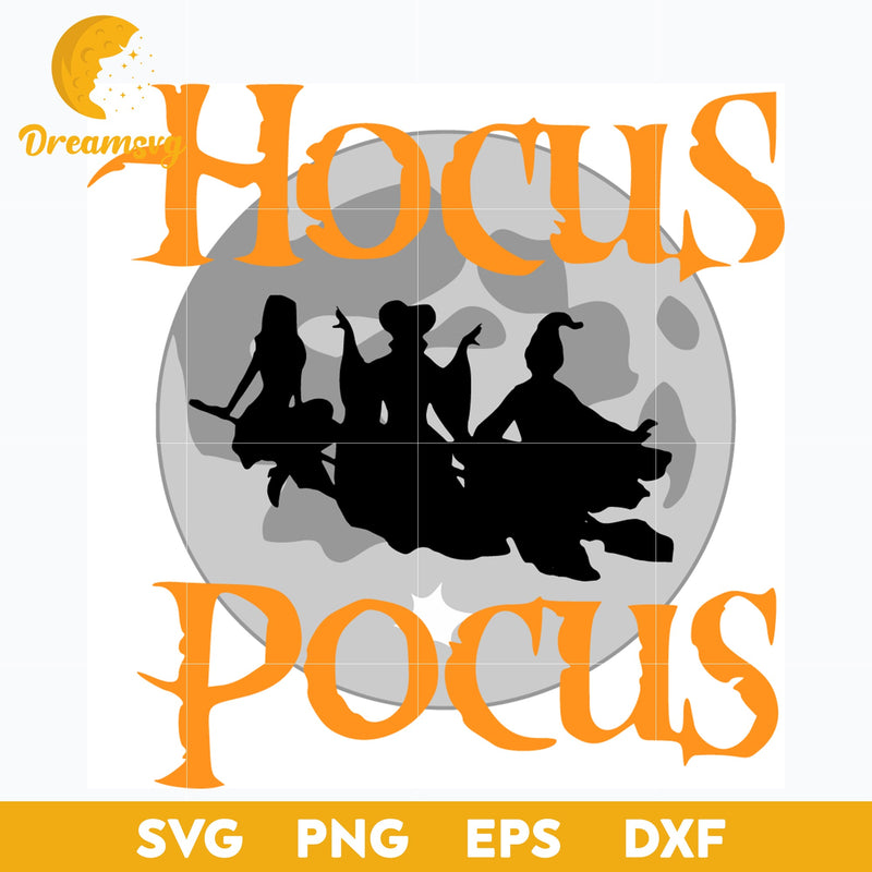 Hocus Pocus SVG, Halloween svg, png, dxf, eps digital file.