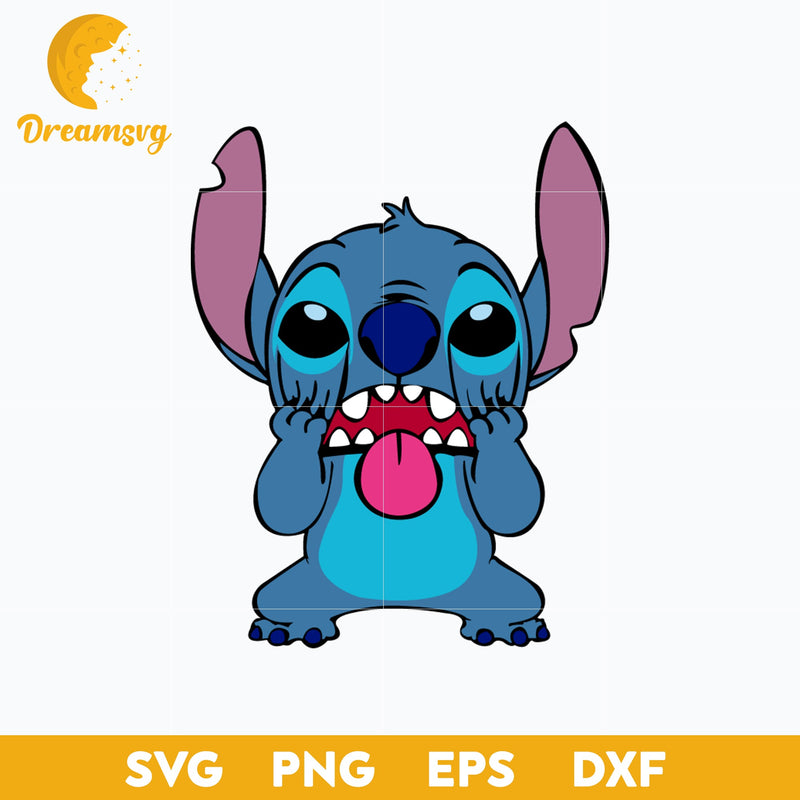 Stitch SVG, Stitch Cartoon SVG, Cartoon SVG, PNG, DXF, EPS Digital File ST002478