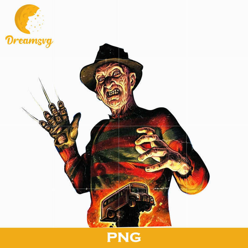 Freddy Krueger PNG, Freddy Krueger Halloween, Scary Halloween, Horror Characters, Halloween svg, png digital file.