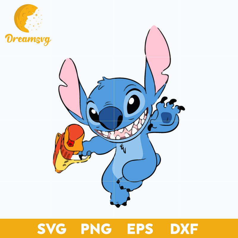 Stitch SVG, Stitch Cartoon SVG, Cartoon SVG, PNG, DXF, EPS Digital File ST002480