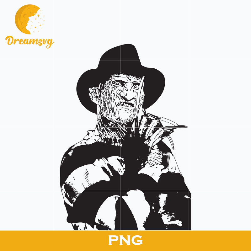 Freddy Krueger PNG, Freddy Krueger Halloween, Scary Halloween, Horror Characters, Halloween svg, png digital file.