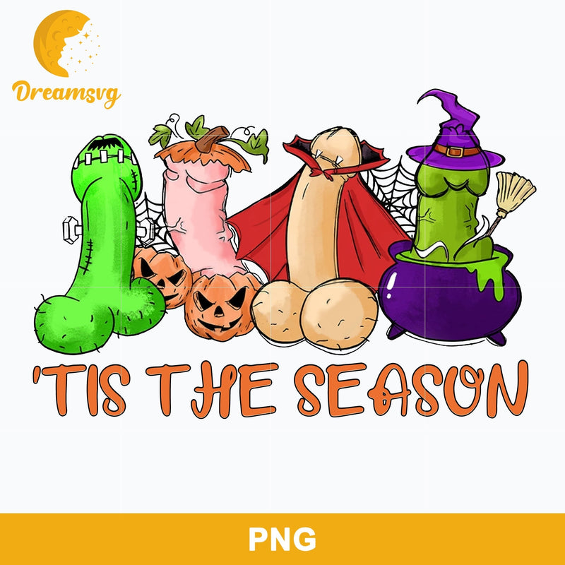 Tis The Season Png, Fall Halloween Png, Halloween Png Sublimation.