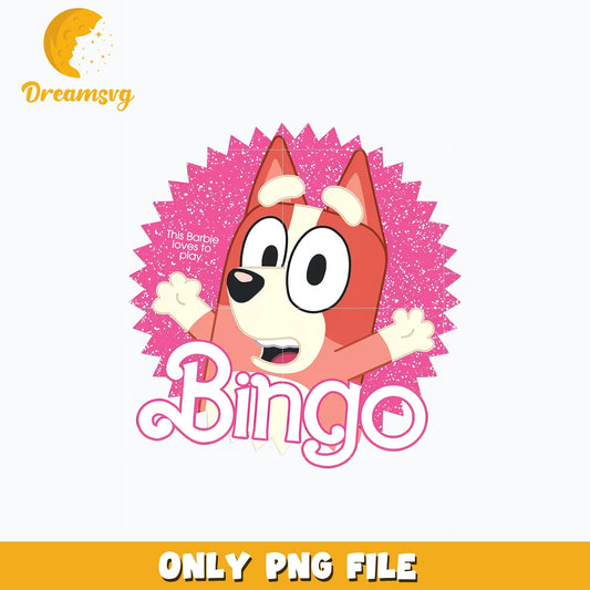Bingo this barbie loves to play png