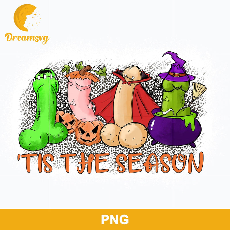 Tis The Season Png, Fall Halloween Png, Halloween Png Sublimation.