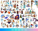 5800+ Disney Princess SVG, Disney princess bundle svg, Disney frozen 2 svg, mermaid svg, moana svg, ariel svg, cinderella svg, digital dowload