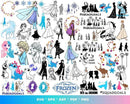 5800+ Disney Princess SVG, Disney princess bundle svg, Disney frozen 2 svg, mermaid svg, moana svg, ariel svg, cinderella svg, digital dowload