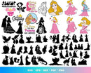 5800+ Disney Princess SVG, Disney princess bundle svg, Disney frozen 2 svg, mermaid svg, moana svg, ariel svg, cinderella svg, digital dowload