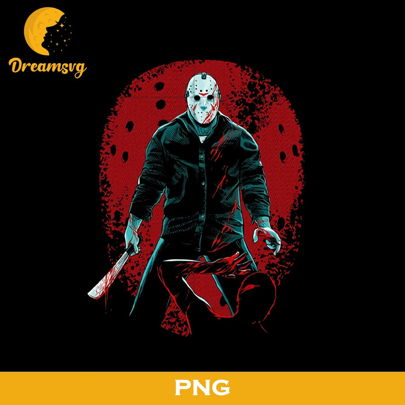 Jason Voorhess PNG, Jason Voorhess Halloween, Scary Halloween, Horror Characters, Halloween svg, png digital file.