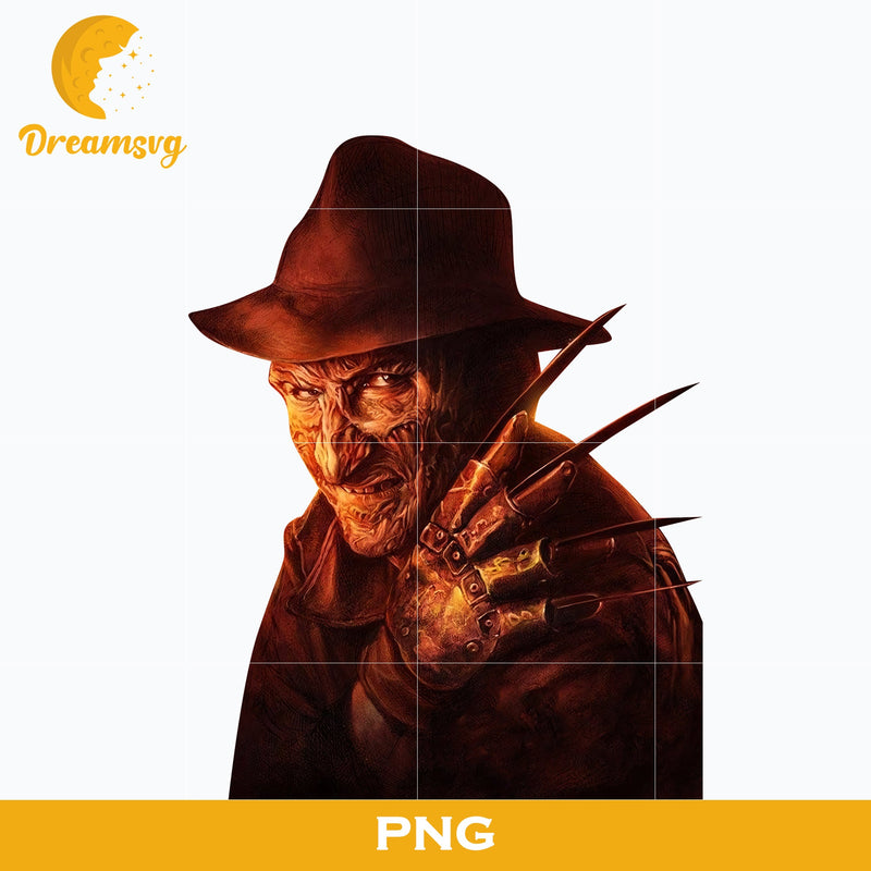 Freddy Krueger PNG, Freddy Krueger Halloween, Scary Halloween, Horror Characters, Halloween svg, png digital file.