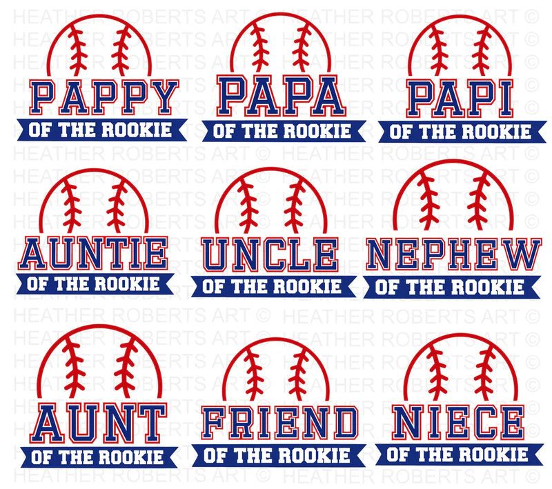 Baseball Birthday SVG Bundle, Cliparts for Cricut / Silhouette