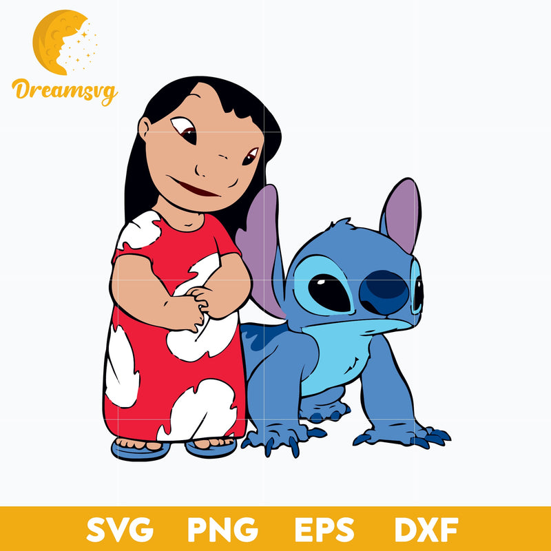 Lilo and Stitch SVG, Stitch Cartoon SVG, Cartoon SVG, PNG, DXF, EPS Digital File ST002405