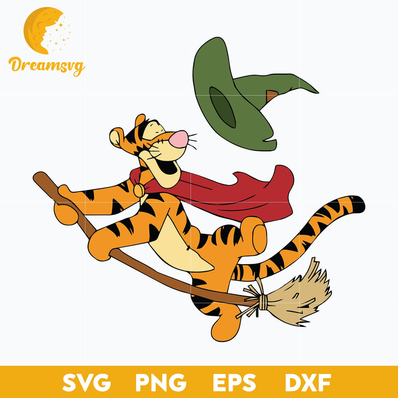 Tigger Halloween Svg, Tigger Svg, Winnie the Pooh, Halloween Svg, png, dxf, eps digital file.