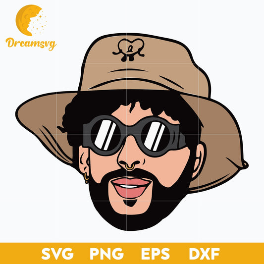 Bad Bunny svg, Un Verano Sin Ti Svg, layered svg, cricut svg, files for cricut, png, dxf, eps digital file.