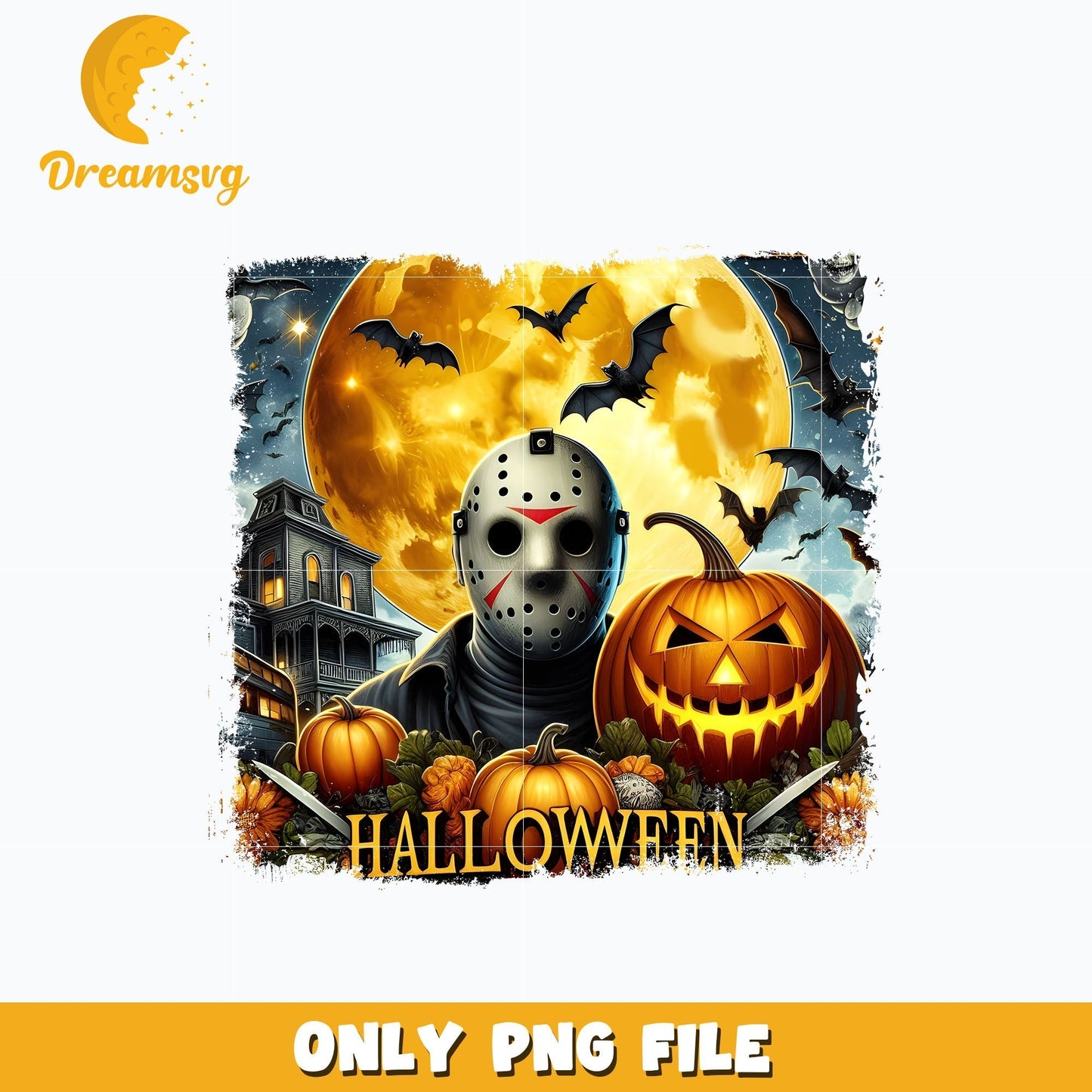Jason voorhees Halloween Png, Halloween png, digital download