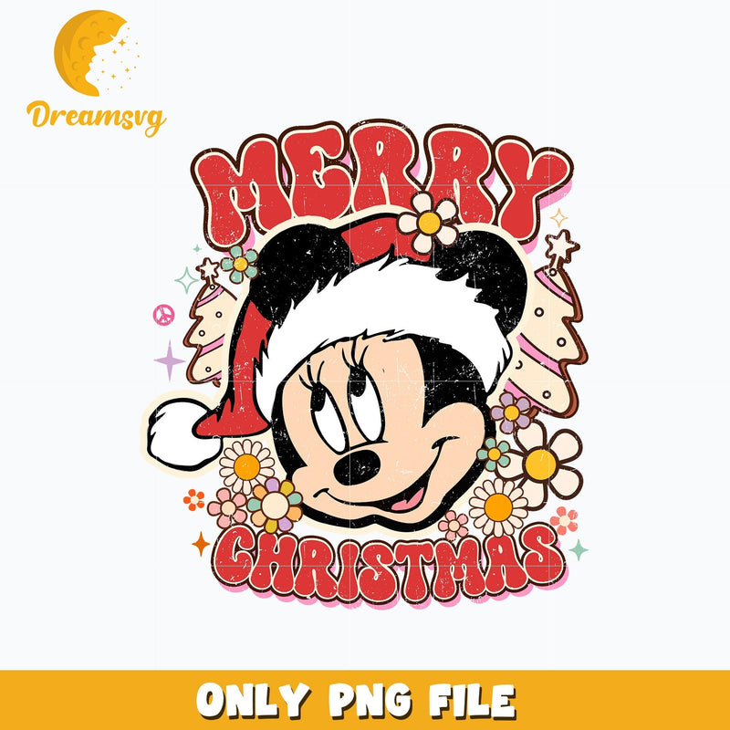 Minnie mouse merry chrismas png