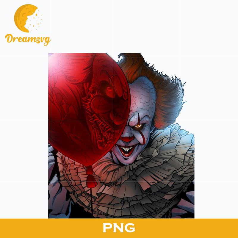 Pennywise Clown PNG, Pennywise Clown Halloween, It Png, Scary Halloween, Horror Characters, Halloween svg, png digital file.