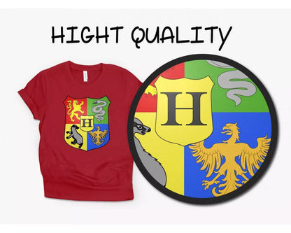 Hogwarts Houses Clipart Bundle, PNG & SVG Cut Files for Cricut / Silhouette