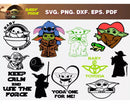 Baby Yoda Svg Bundle, Baby Yoda Svg, Baby Yoda Png, Baby Yoda Clipart, Baby Yoda Svg Cut files