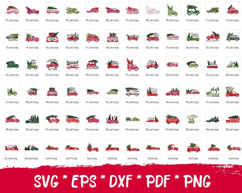 Christmas SVG Bundle 600+ Files For Cricut & Silhouette