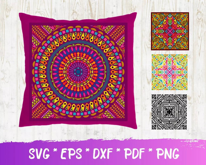 Mandala SVG Bundle 60+ Files For Cricut & Silhouette