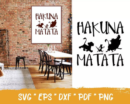 Lion King Clipart Bundle, Lion King Svg For Cricut Files, Lion King Silhouette Vector Cut Files