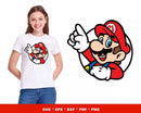 Super Mario SVG Bundle, Mario SVG For Cricut, Super Mario Birthday SVG, Super Mario PNG Transparent