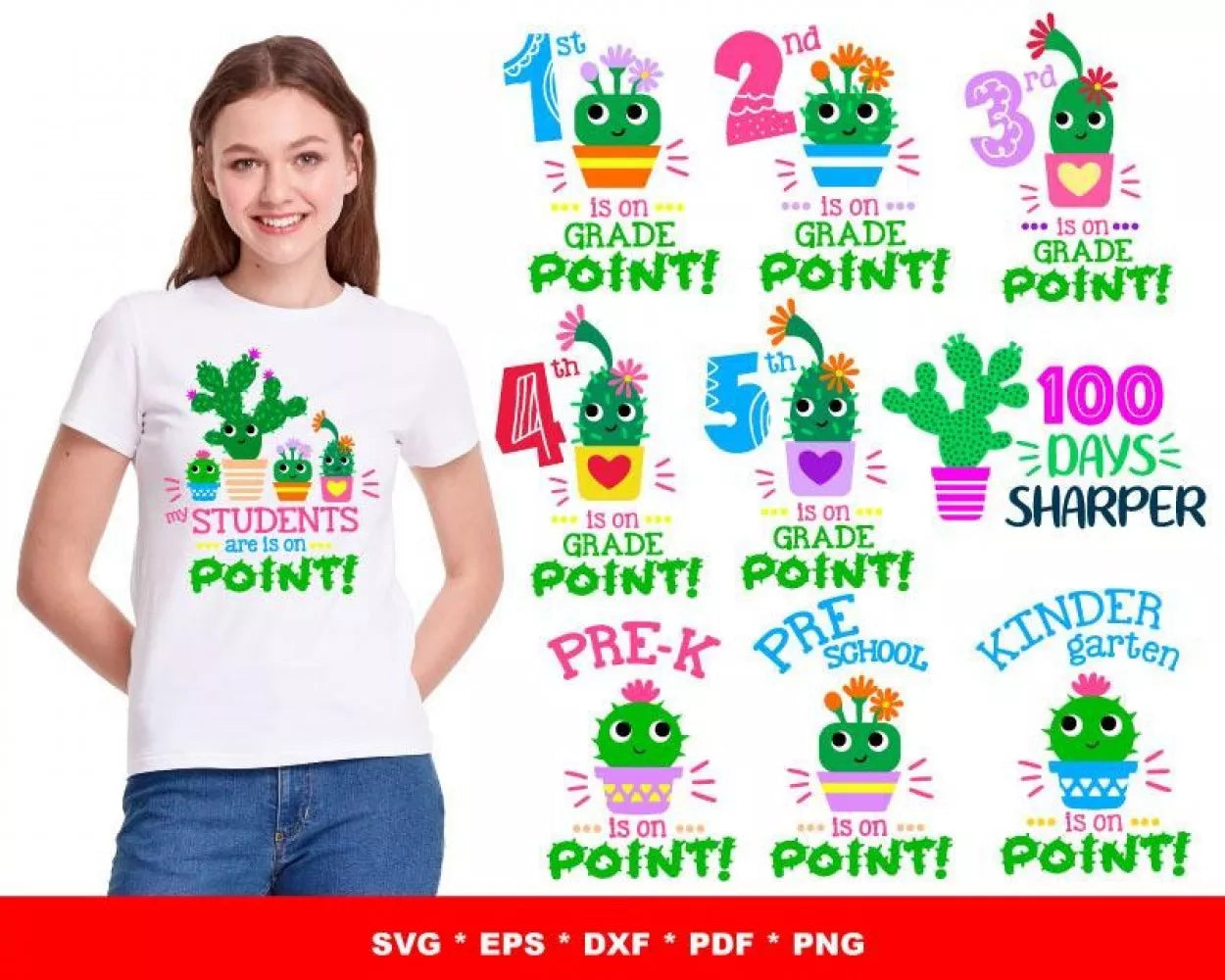 Back To School SVG Bundle 600+ Files For Cricut & Silhouette