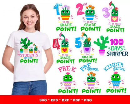 Back To School SVG Bundle 600+ Files For Cricut & Silhouette