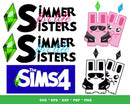 Sims PNG & SVG Bundle, 150+ Files For Cricut & Silhouette