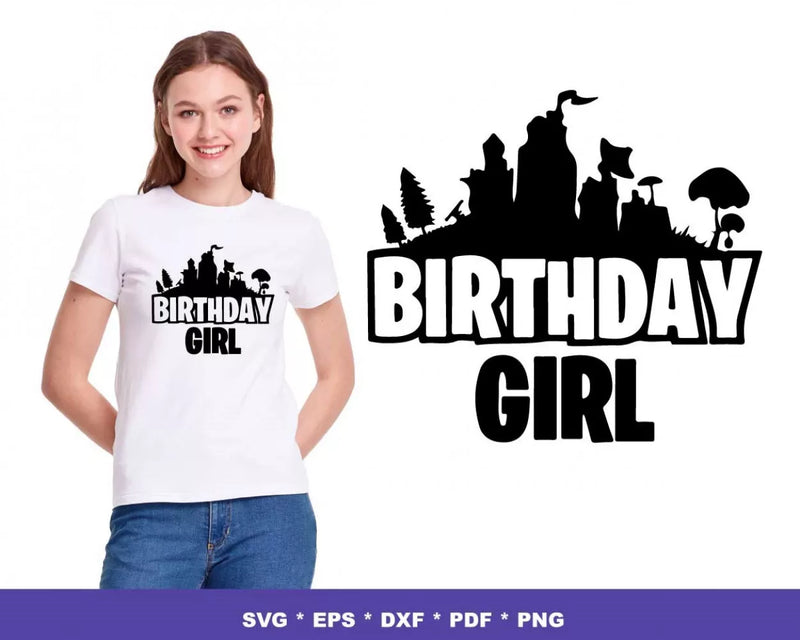 Fortnite Svg Bundle, Birthday Fortnite Clipart, Fortnite Logo PNG, Birthday Boy SVG Cricut, Silhouette Vector Cut Files