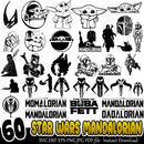 Star Wars Mandalorian SVG, Star Wars PNG, Mandalorian SVG, Star Wars Cricut SVG